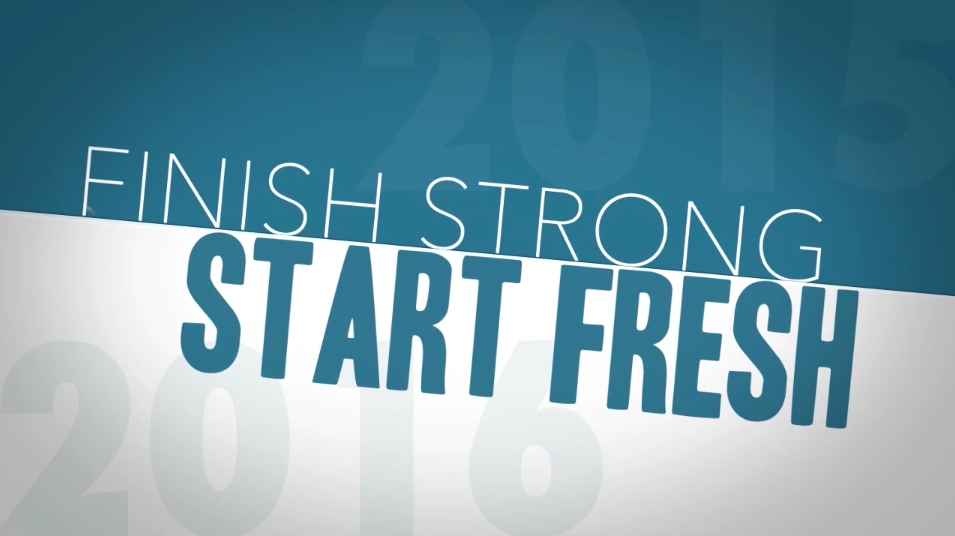Finish Strong Start Fresh – Part 1